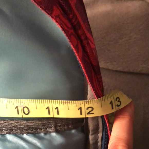 Red Granite Gear BACKPACK, 19” long, 12” wide, and 5” deep (~2” cinched) - Picture 15 of 16